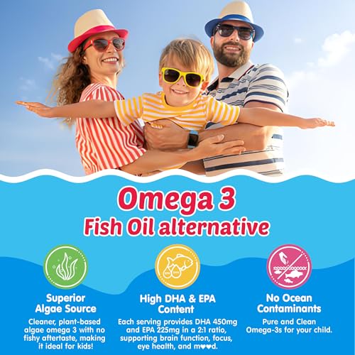 Frasco gomitas niños Omega 3 Neviss sin gluten