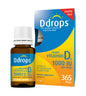Frasco gotas líquidas vitamina d3 1000 ui Ddrops adultos