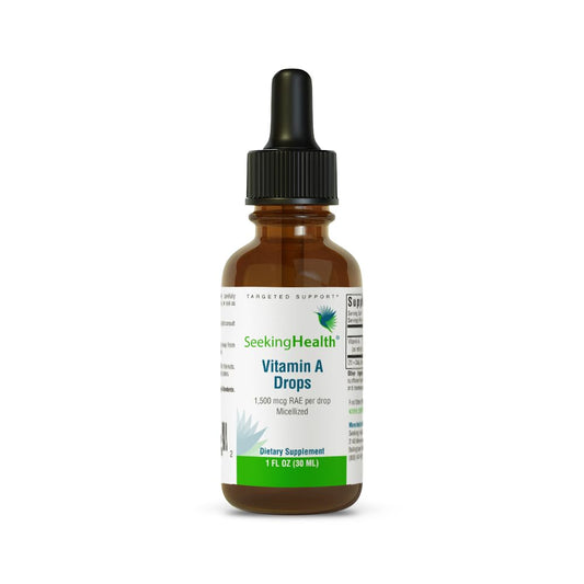 Frasco de gotas vitamina A Seeking Health 1 onza líquida
