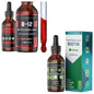 Frasco de gotas líquidas de vitamina B12 VitBoost sabor frambuesa