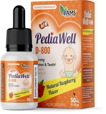 frasco gotas vitamina d liquida pediatrica pediawell 50ml