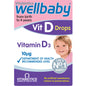 Frasco gotas vitamina d wellbaby de 30 ml para bebés