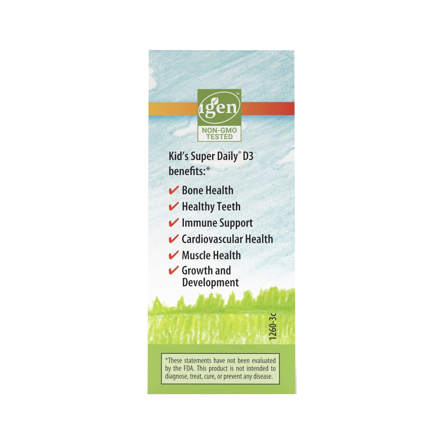 Frasco gotas vitamina D3 Carlson Super Daily D3 niños