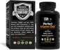 Frasco HFL Perfect Vitamin D&K con 90 cápsulas veganas