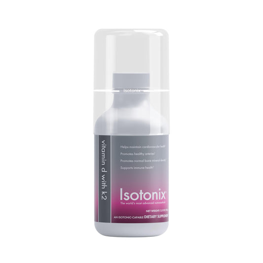 Frasco Isotonix vitamina D con K2 y magnesio 30 porciones
