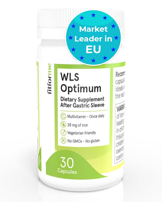 Frasco multivitaminas bariátricas FitForMe 30 cápsulas