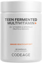 Frasco de multivitaminas Codeage para adolescentes, 60 cápsulas