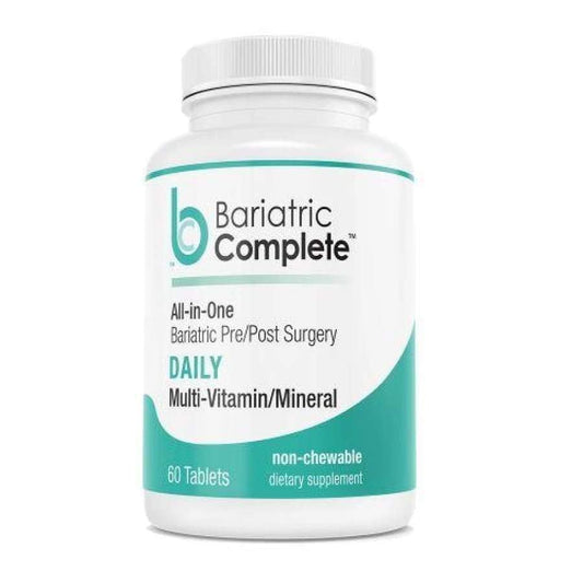 Frasco de multivitamínico Bariatric Complete No Masticable