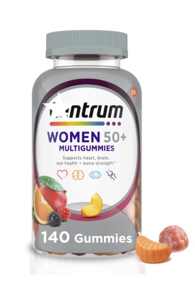 Frasco multivitamínico gomitas para mujeres 50+ 140 unidades