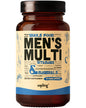 Frasco de multivitamínico para hombres de sapling.