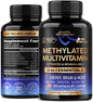 Frasco de multivitamínico metilado 9 en 1
