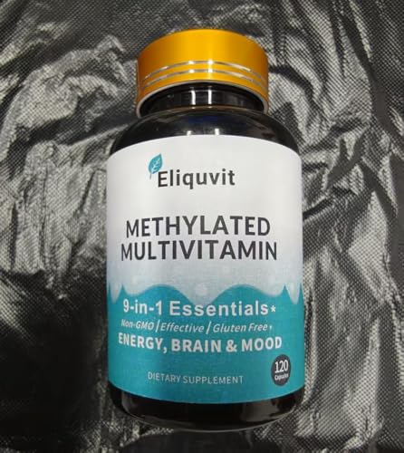 Frasco de Multivitamínico Metilado Eliquvit para hombres y mujeres