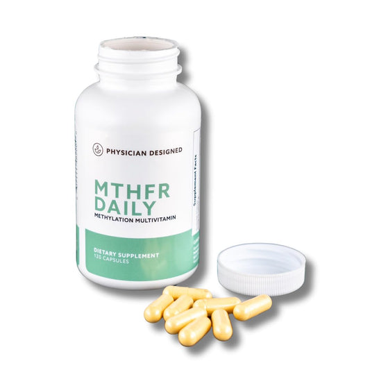 Frasco multivitamínico metilado MTHFR PD VARS 120 cápsulas