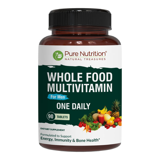 Frasco de multivitamínico Pure Nutrition 90 tabletas