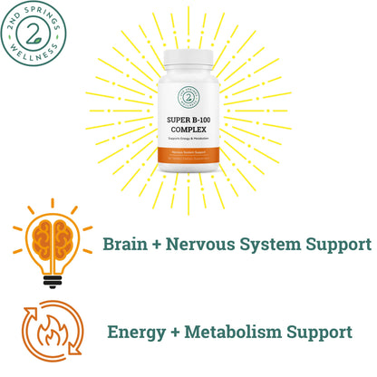 Frasco multivitamínico Tri-Core Essentials 2nd Springs