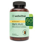 Frasco multivitamínico WellWithAll para hombres, 60 tabletas.