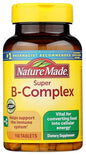 Frasco Nature Made Super Complejo B Vitaminico 140 tabletas