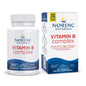 Frasco Nordic Naturals complejo vitamina B 45 cápsulas veganas