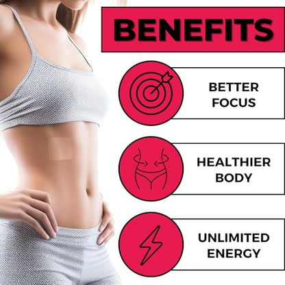 Frasco Parche Vitamina B12 Spirit Patches para mujeres energía