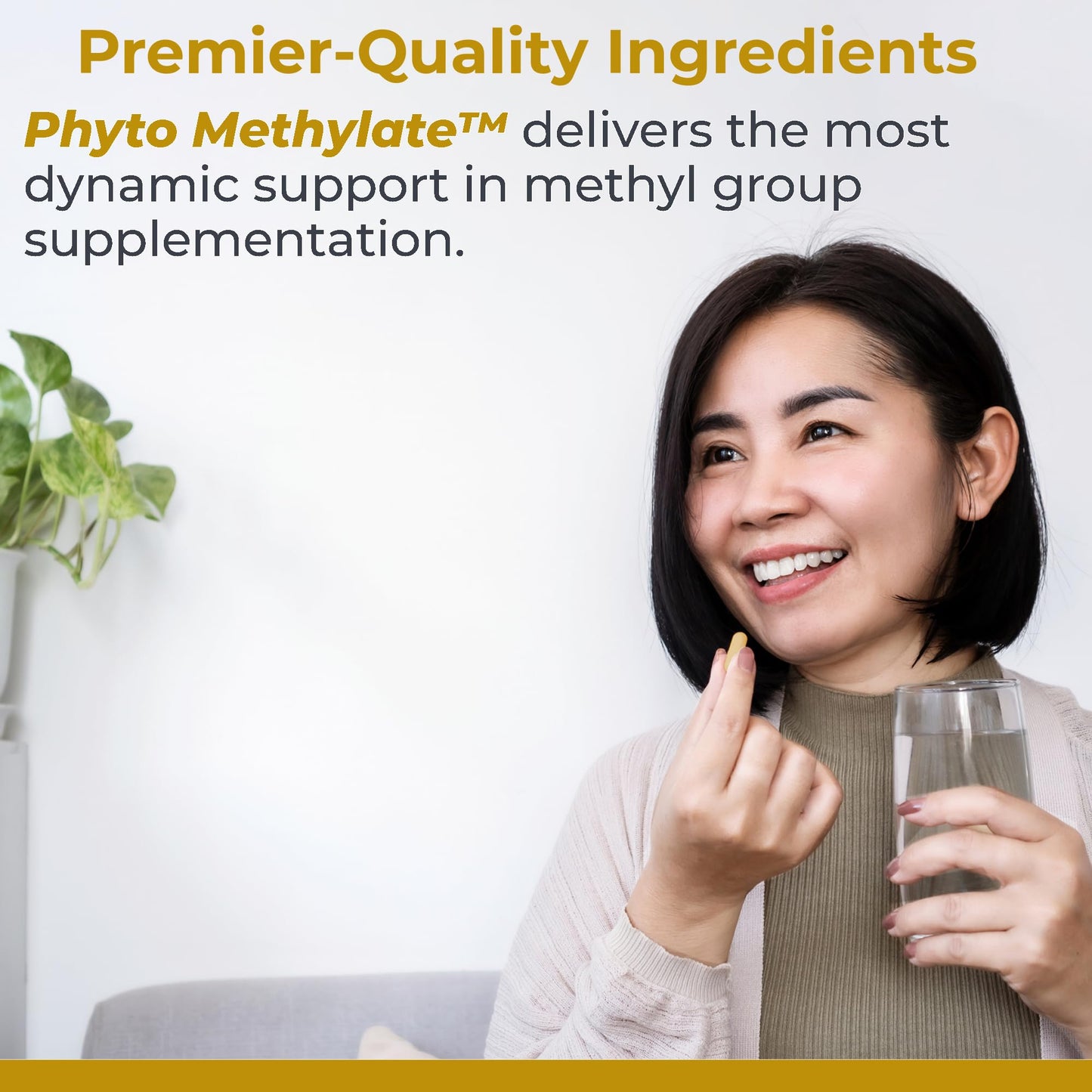 Frasco Phyto Methylate vitaminas B para apoyo detox y metilación