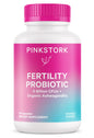 Frasco Pink Stork probióticos para fertilidad mujer