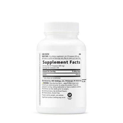 Frasco polvo de Inositol GNC 8 oz 378 porciones