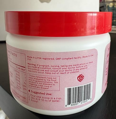 Frasco polvo multivitamínico Peach Perfect