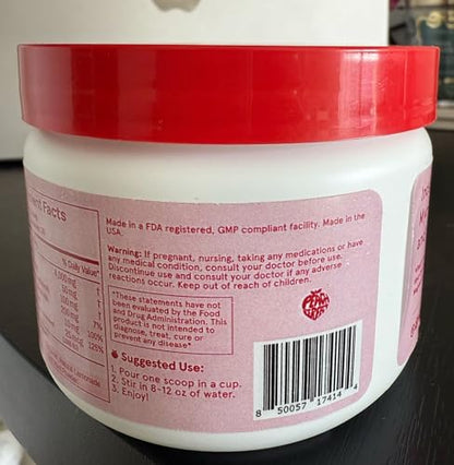 Frasco polvo multivitamínico Peach Perfect