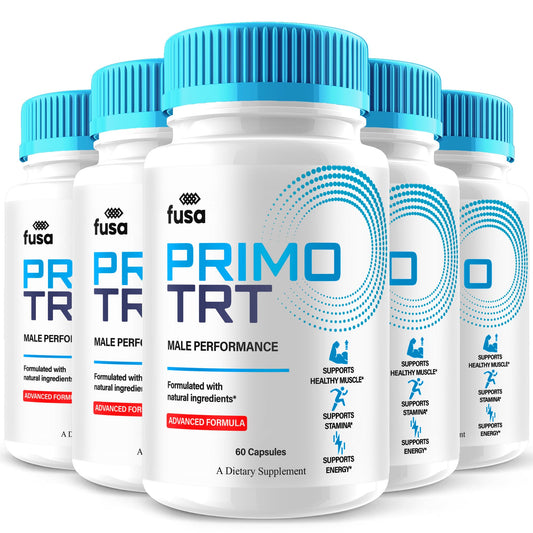 Frasco Primo TRT suplemento multivitamínico premium