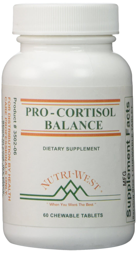Frasco de Pro-Cortisol Balance 60 tabletas