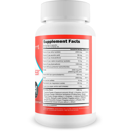 Frasco Pro VisiClear para salud ocular y antioxidantes