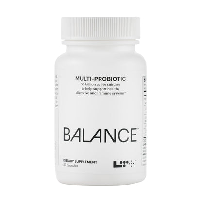 Frasco probiótico LTH Balance Multi Pro 30B