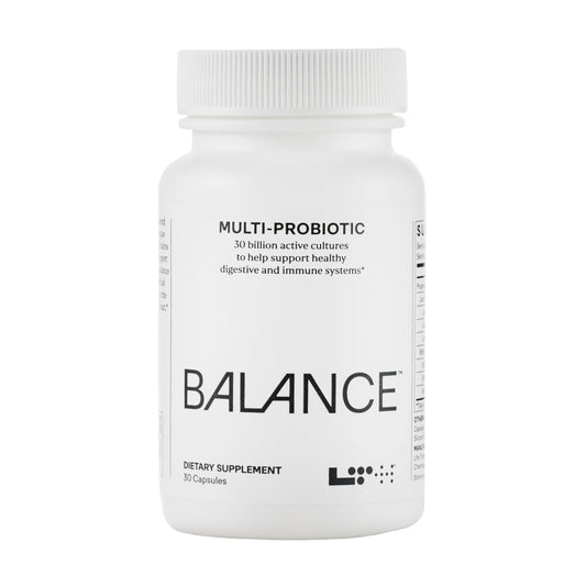Frasco probiótico LTH Balance Multi Pro 30B