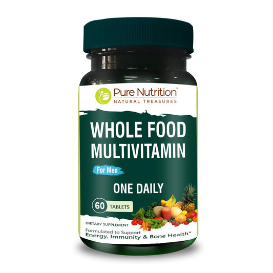 Frasco de Pure Nutrition Multivitamina y Triple Ginseng