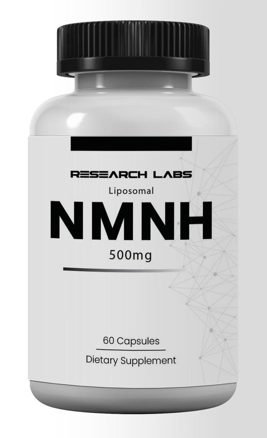 Frasco Research Labs NMNH 500mg suplemento NAD anti-envejecimiento