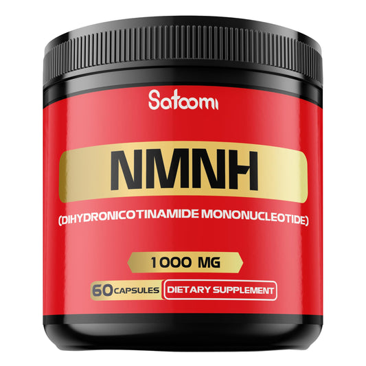 Frasco Satoomi NMNH suplemento NAD 1000 mg