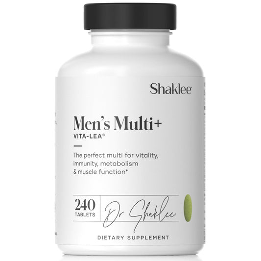 Frasco de multivitamínico Shaklee Vita-Lea® Men