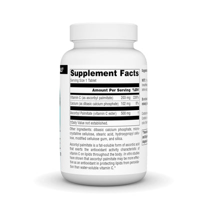 Frasco Source Naturals Ascorbyl Palmitate 500mg
