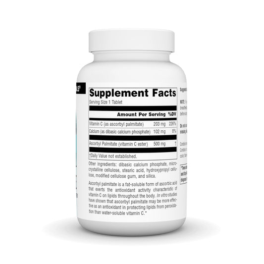 Frasco Source Naturals Ascorbyl Palmitate 500mg