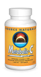 Frasco blanco Source Naturals Metabolic C Vitamina C 200 tabletas