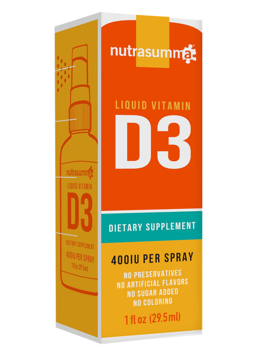 Frasco spray vitamina d3 1000 ui nutrasumma alta absorción