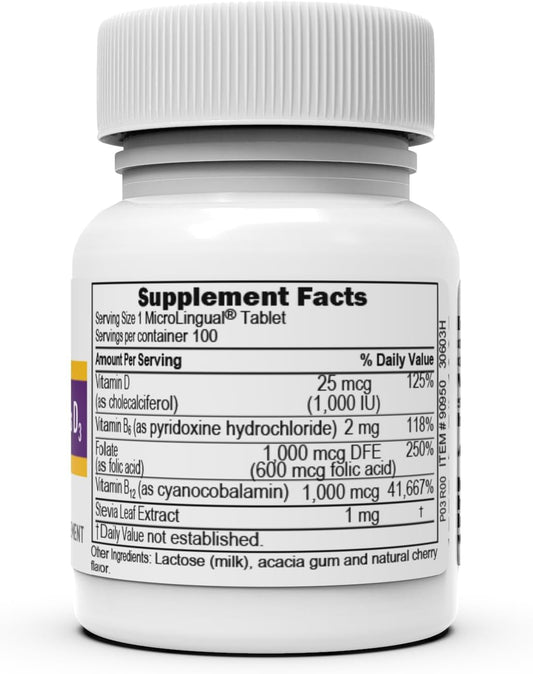 Frasco Superior Source vitaminas B y D 100 tabletas
