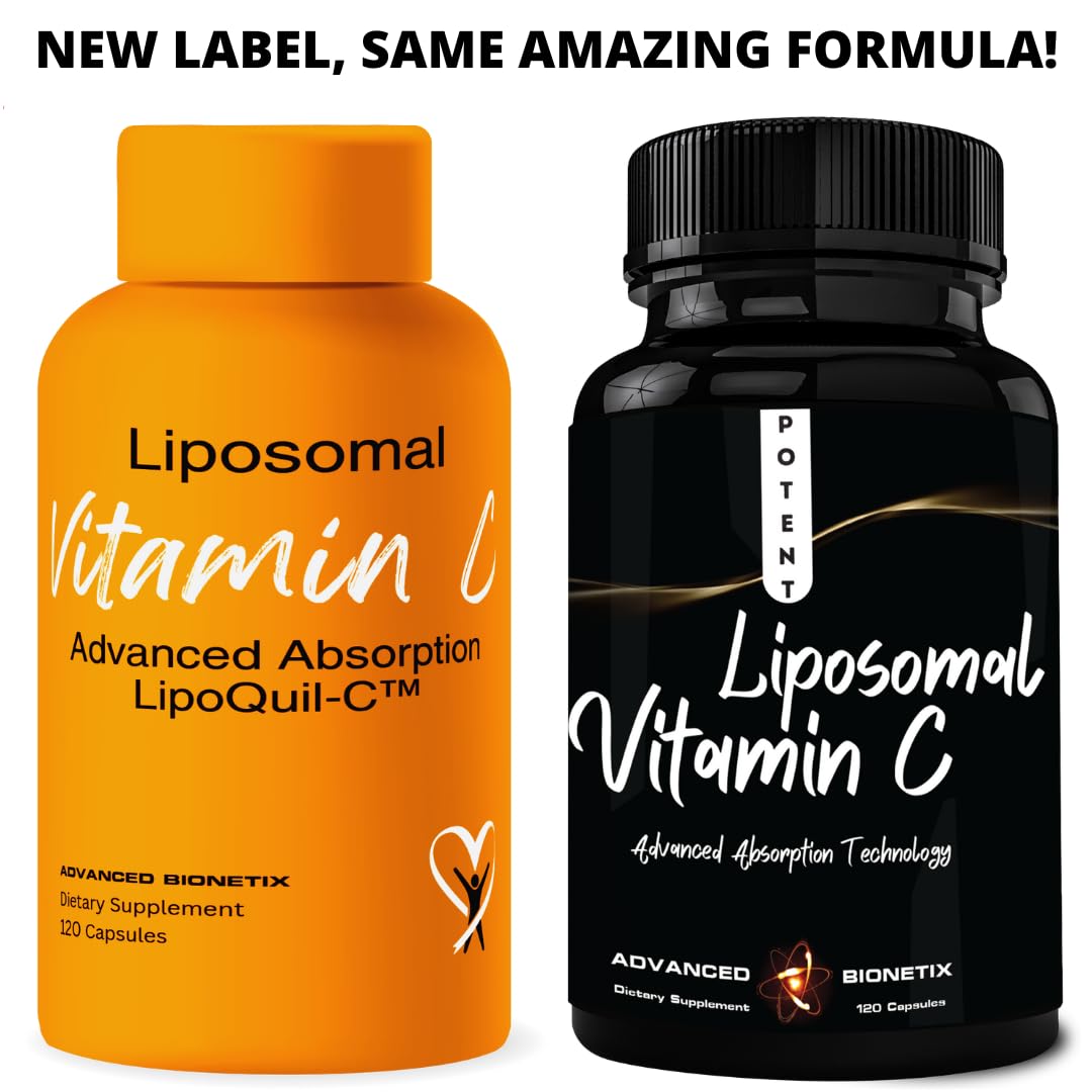 Frasco suplemento Advanced Bionetix vitamina c liposomal