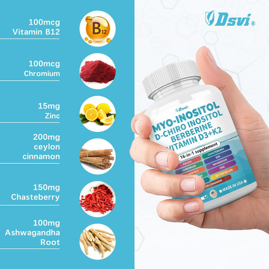 Frasco suplemento Dr.LexMoss inositol mujeres hormonas saludable