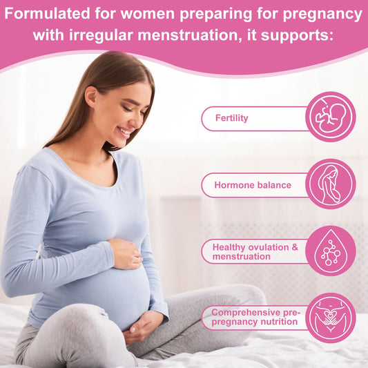 Frasco suplemento fertilidad para mujeres conception for her