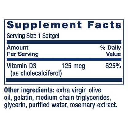 Frasco suplemento Omega-3 y vitamina D3 Life Extension