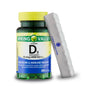 Frasco suplemento Unique Bundle Store vitamina D3 400 UI