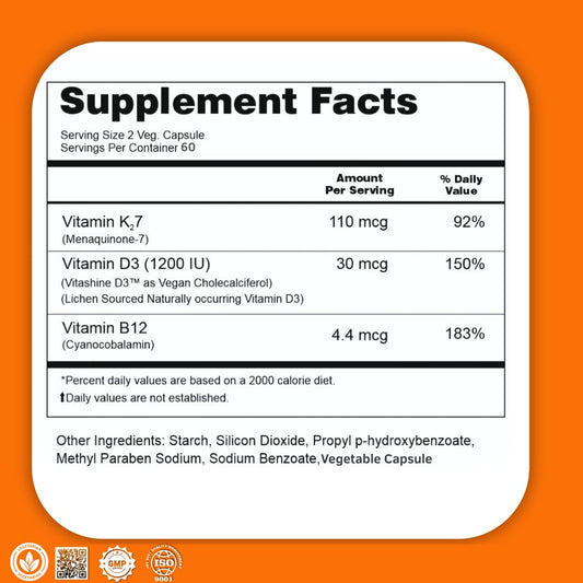 frasco suplemento zynano bdk vitaminas d3 k2 b12