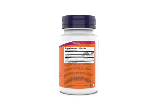 Frasco suplementos vitaminas d3 y k2 mk7 now mega d-3 mk-7