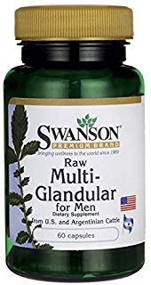 Frasco de Swanson Multi-Glandular para hombres